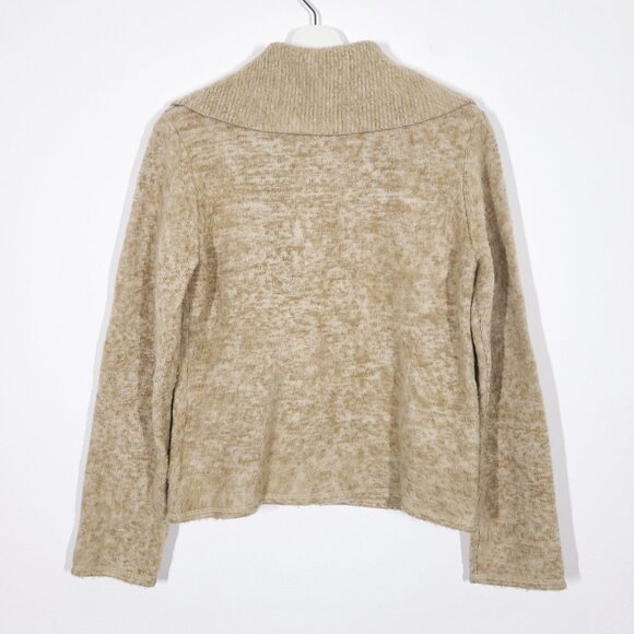 Vintage Neutral Wool Sweater Made in Hong Kong - Picture 7 of 7
